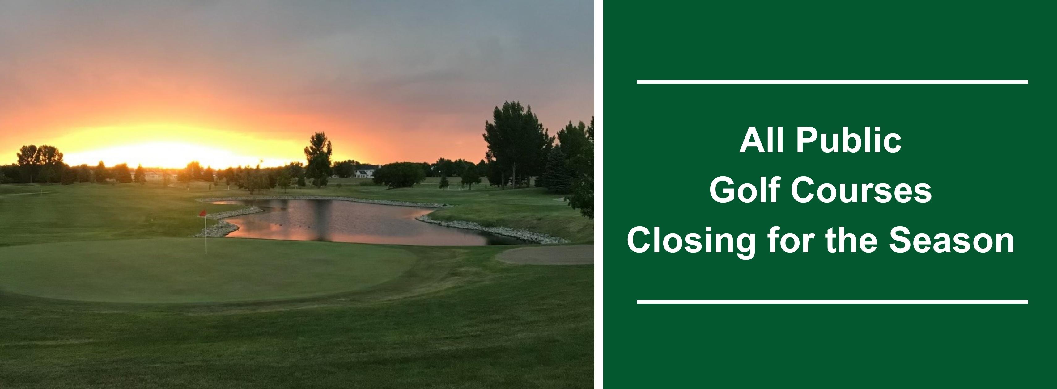 When Do Golf Courses Close For The Season?  