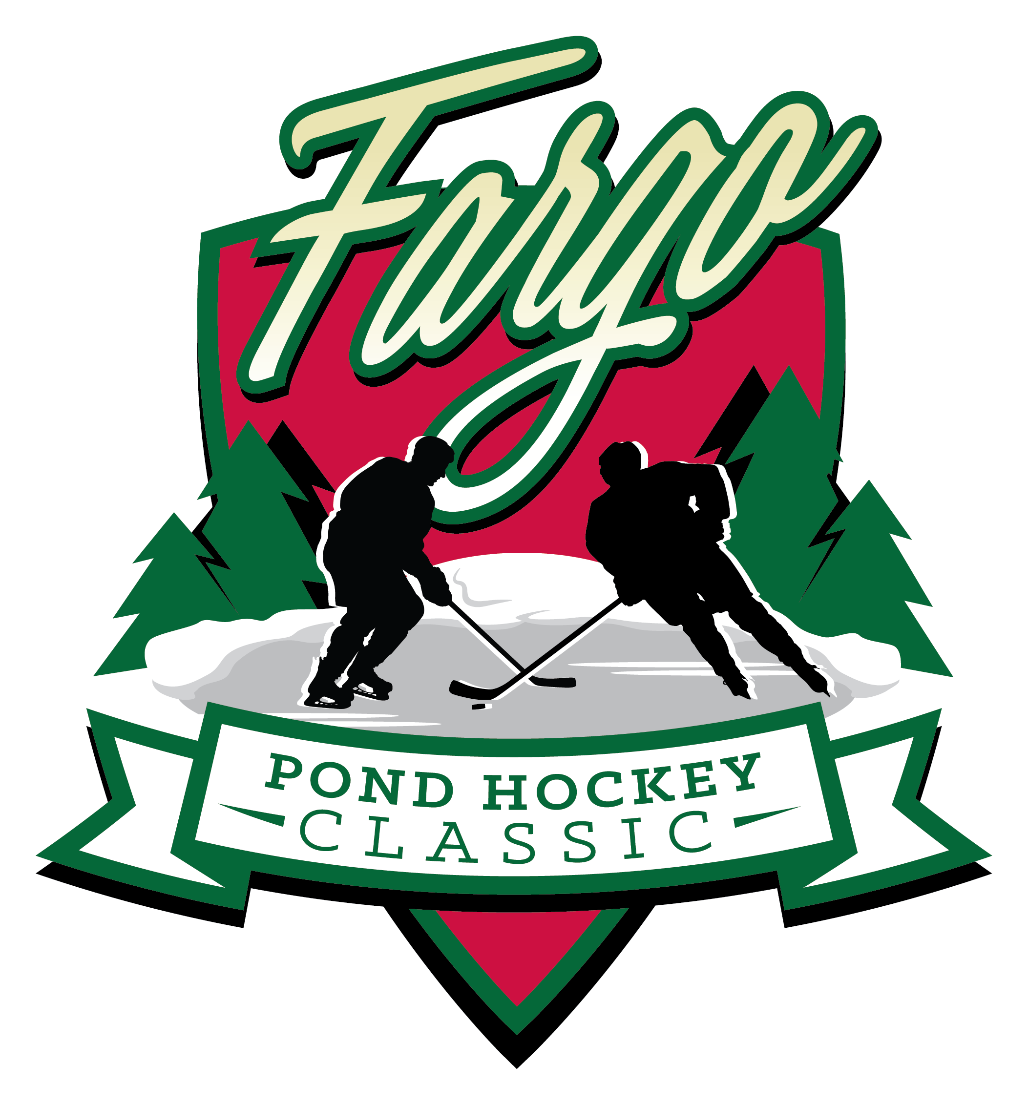 This image shows the Fargo Pond Hockey Classic logo.