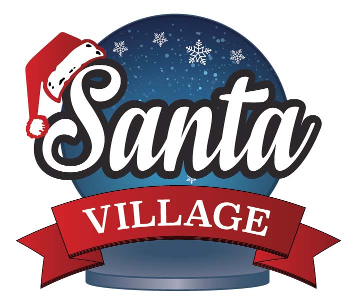 This image shows the Santa Village logo.