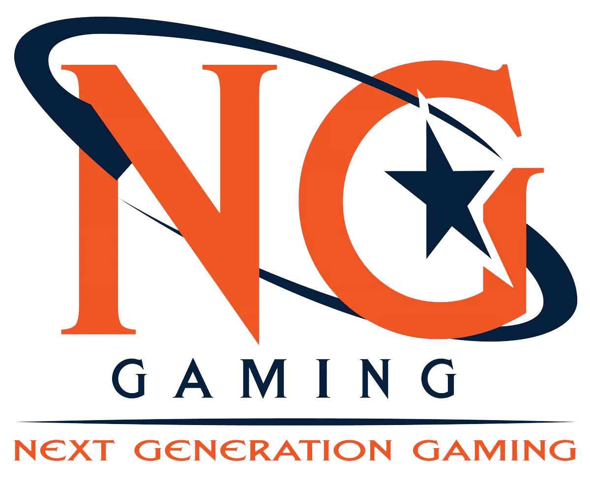 Logo for Next Generation Gaming featuring the letters “NG” with a star and swoosh design and the words “Gaming” and “Next Generation Gaming.”