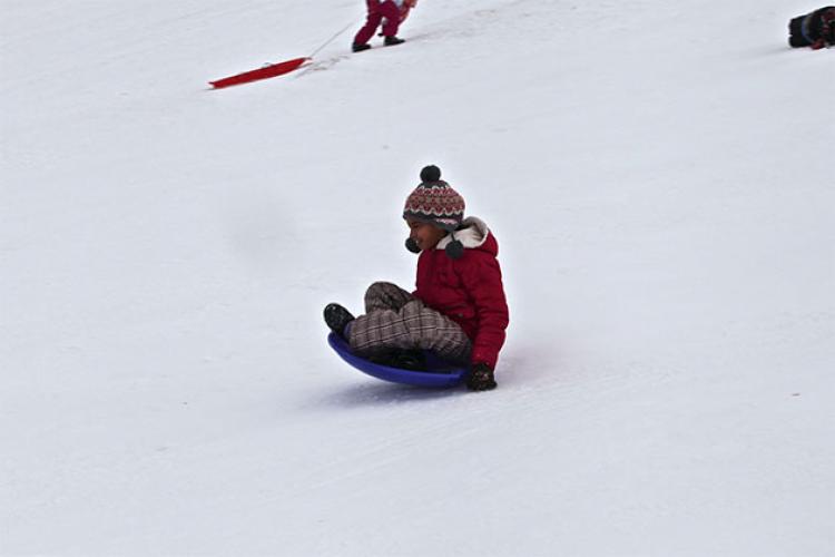 Sledding Hills Fargo Parks