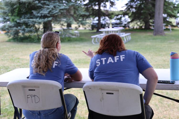 This image shows the events interns at ArtVentures.