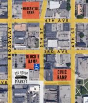 Red River Market Event Map