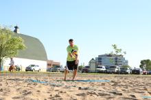 sand volleyball