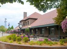 This image shows the front of the Depot.