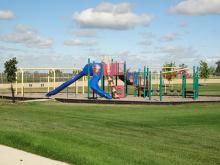 This image shows the playground at Pepsi Soccer Complex.