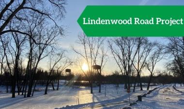 This image shows a Lindenwood Road Project graphic. 