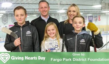 This image shows the Fargo Youth Hockey graphic. 