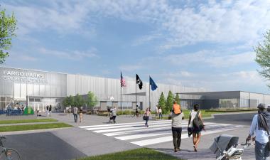 Rendering image of Fargo Parks Sports Center