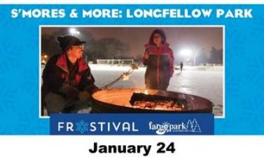 This image shows a graphic of S'mores & More on January 24.