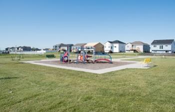 This image shows the playground at Eagle Point Park 2.