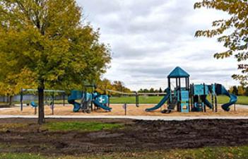 This image shows the playground at Stonebridge 1 Park.