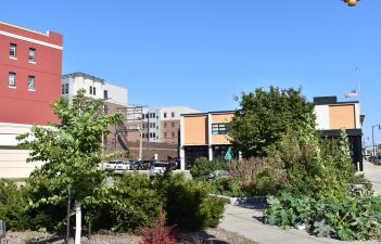 This image shows the entrance to Ole Tangen Park