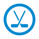 This image shows a hockey icon.